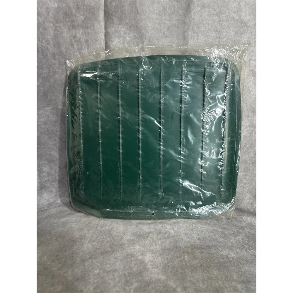 Vtg Rubbermaid 1180 Dish Drainer Tray Hunter Green New NOS cottage core